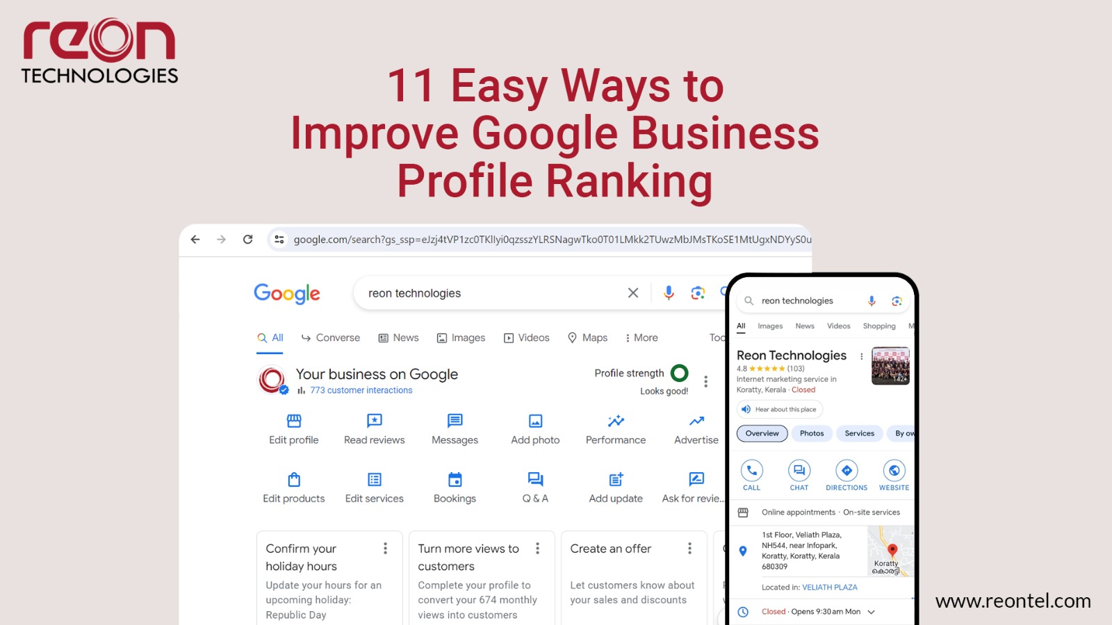 improve the google business profile